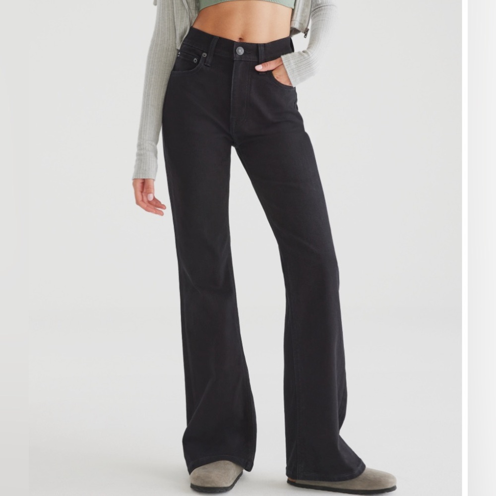 Aeropostale Dark Flare Wide Leg Jeans